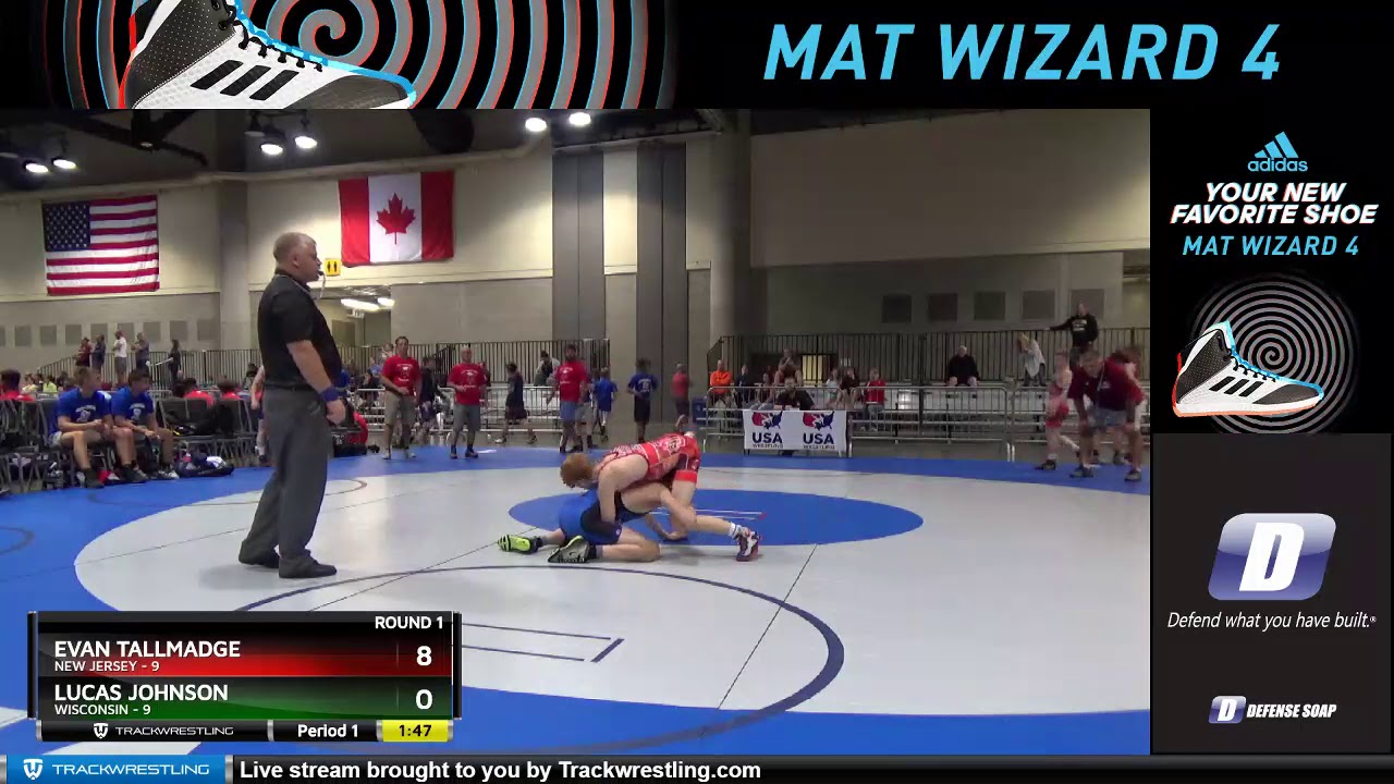 Mat 7 94 Evan Tallmadge New Jersey Vs Lucas Johnson Wisconsin