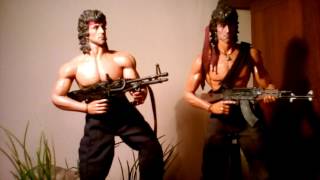 Phicen M30 Custom Body Colour, Rambo 16 Figures