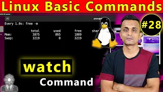 What is watch Command in Linux | How To Use watch Command in Linux | In Hindi