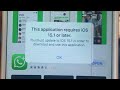APPLICATION REQUIRES IOS 15 OR LATER , FIX |💯 PERCENT WORKING✅ | IPHONE 6S-8 PLUS