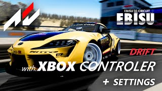 Assetto Corsa: Ebisu Minami Drifting with Controller (settings)
