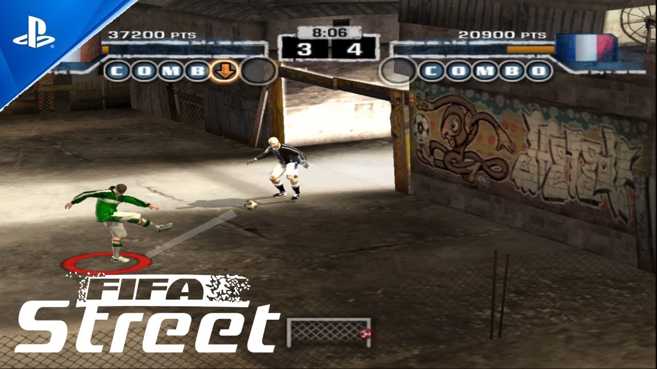 Fifa Street Gameplay No Commentary PlayStaion 2