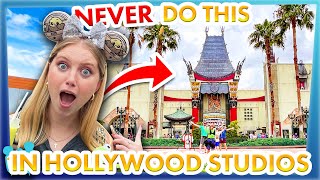 10 Things You Should NEVER Do in Disney's Hollywood Studios