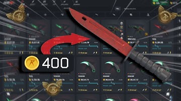 Deposited my Knife to UPGRADE it! CSGOROLL