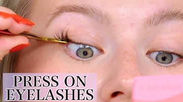 Press On Lashes ! NO GLUE!