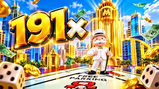 MONOPOLY Big Baller 191X 5 Rolls | 15 OCT 26 bonus win #monopoly #evolution #casino 