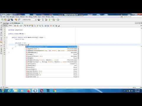 Java the complete Reference Ninth Edition (Chapter 5) Example (6) While
