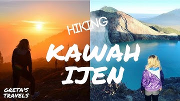 HIKING AN ACTIVE VOLCANO AT NIGHT! Kawah Ijen, East Java with IndoTravelTeam