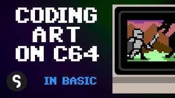Pixelart coderen op de Commodore 64 (in BASIC)