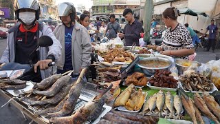 Best Cambodian Street & Fast Food Near Olympic Market - Grill Fish, Various Soup & More Cheap Food