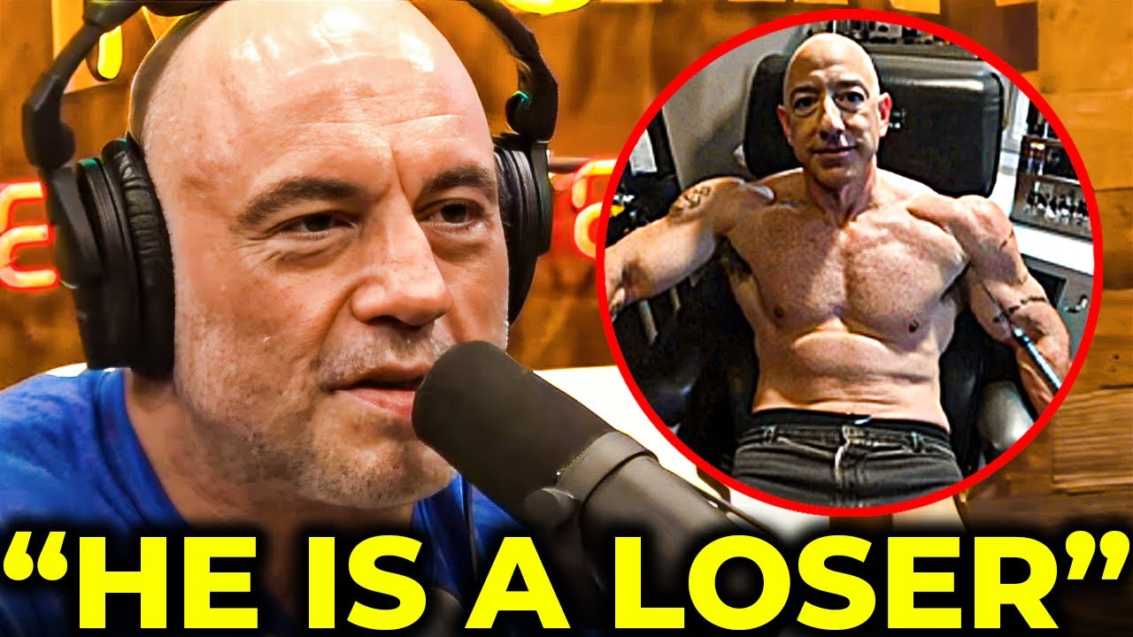 Joe Rogan Calls Out Jeff Bezos For Being On St*roids - YouTube