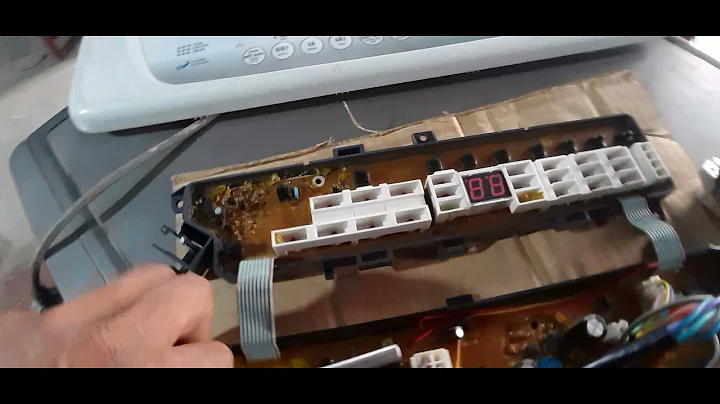 Bệnh lạ và rất khó của máy giặt Toshiba 1100GV