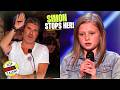 Simon STOPS Nervous Young Girl To Sing Acapella...Then This COMEBACK Happens!! 😲