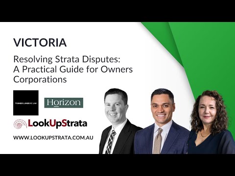 YouTube video about the Dispute Resolution Process in Victoria