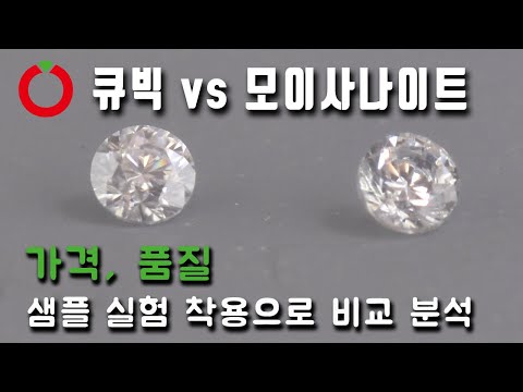 큐빅과 모이사나이트, 다이아몬드를 비교하고, Lab Diamond, Better than Diamond등의 정확한 명칭과 의미를 알아보고, 왜 사용해야 하는지를 알아봅니다.