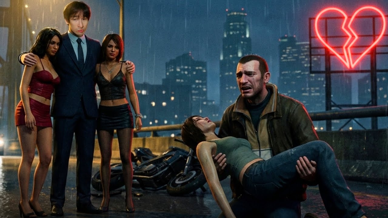 40 минут УГАРА и БОЛИ в GTA 4