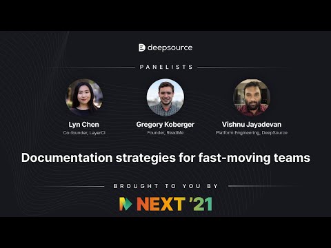 Panel: Documentation strategies for fast-moving teams - YouTube