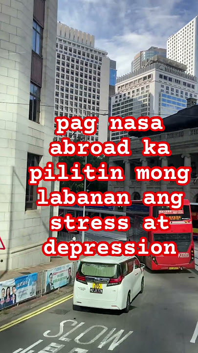 Labanan ang stress at depression @followers