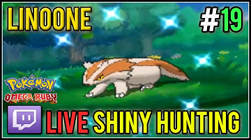 [Live] Shiny Linoone at 102 DexNav Chain | Live Shiny Hunt #19 | Pokemon Omega Ruby