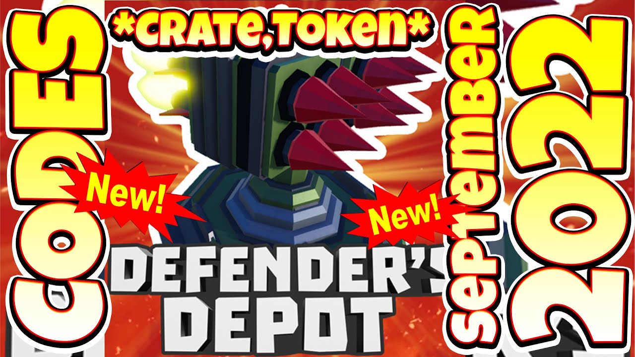 ALL NEW *SECRET CODES* IN ROBLOX DEFENDERS DEPOT 2 TOWER DEFENSE (new codes  in Defender's Depot 2 ) 