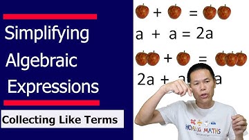 Adding and Subtracting Algebraic Expressions (Basic) | part 1