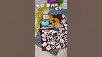 GRWM my Desi Era 🪞🕊️🪷||#grwmoutfit #grwmmakeup #grwm ||kirantomar3