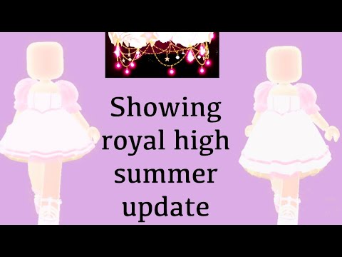 NEW Royale high SUMMER UPDATE!!!!!! - YouTube