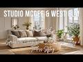 Spring Living Room Decor Ideas Studio McGee & West Elm Inspired Fresh, Airy & Timeless Styling