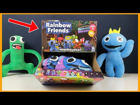 Huge New Rainbow Friends Roblox Toys & Plush Unboxing Video! 