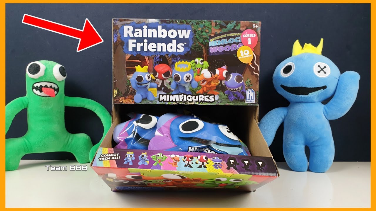 New Rainbow Friends Toys! Plushies, Action Figures, & Legos! 