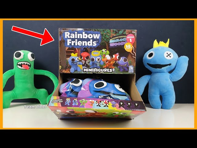 Roblox RAINBOW FRIENDS 4 Pack Mini Figure Set PURPLE ORANGE GREEN BLUE NEW  2023