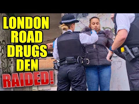LATEST RAID on Croydon's #1 DRUGS DEN | EXCLUSIVE REPORT as it HAPPENED! #Croydon #London