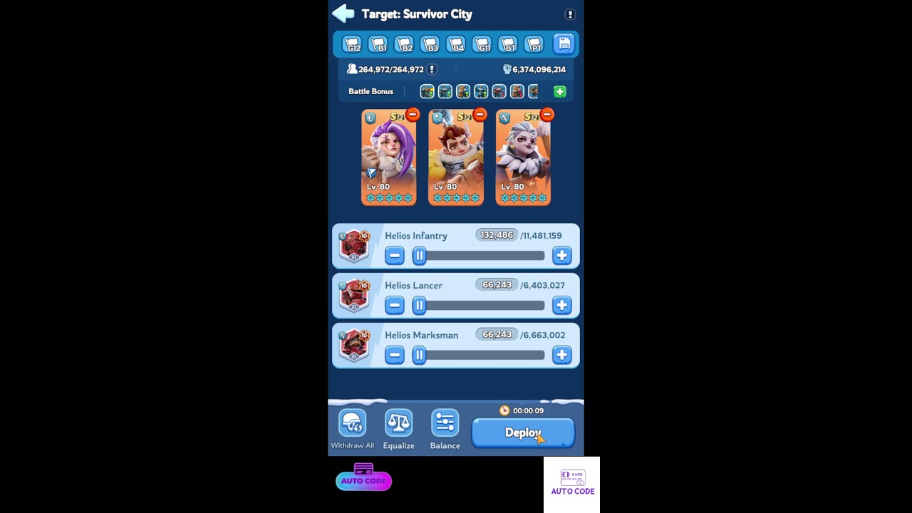 Whiteout Survival, Tundra Arms Round 3