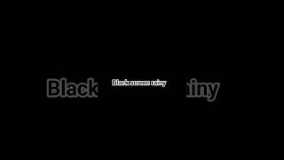 black background rain sound #rain #deepsleep #relax