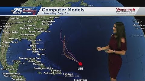 Tracking Hurricane Lee, Category 4 again by Monday