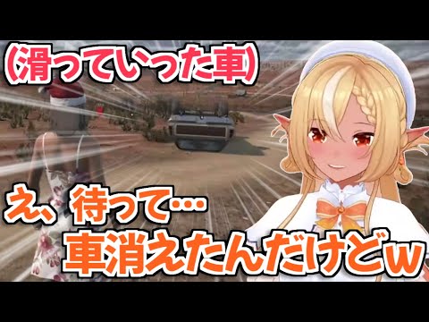 【Ranch Simulator】ダイナミック下車したら車が飛んでいっちゃって大変なことになった不知火フレアw【ホロライブ切り抜き】
