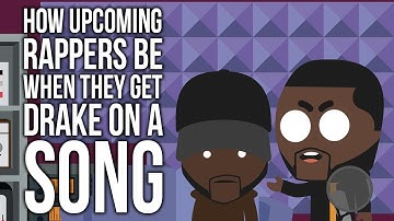 RDCworld1 Animated | How Upcoming Rappers Be When They Get Drake On A Song