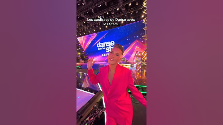 Dans les Loges de Danse avec les Stars 😍✨