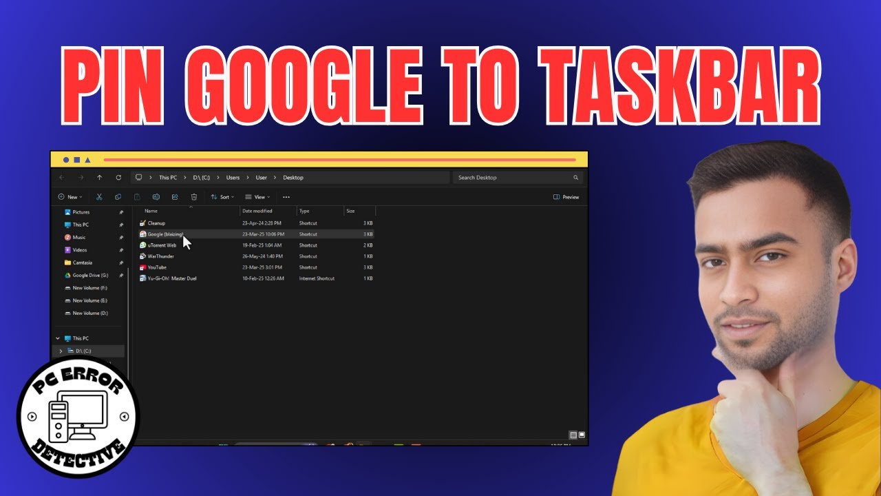 How to Pin Google to Taskbar in Windows 11 - Full Guide