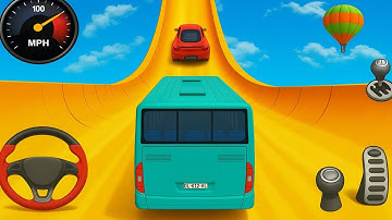 Impossible Bus Stunts on Insane Mega Ramps – Epic Fails & Wins!