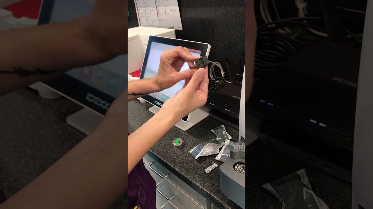 Running Blood work with Idexx machines