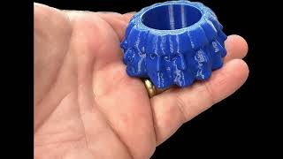 Use duplicate and repeat to create a multi-faced container in Tinkercad