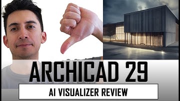 AI Visualizer for Archicad 29 - My Honest Opinion (Not what you think)