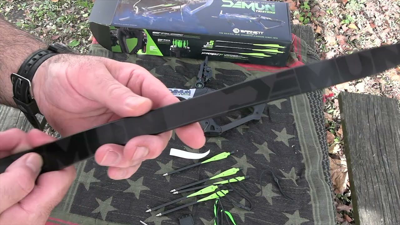DEMUN TRI-STRIKE MINI CROSSBOW by Barnett