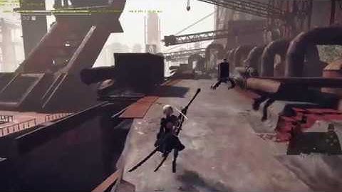 NieR Automata: NG+ Crane Skip Backup