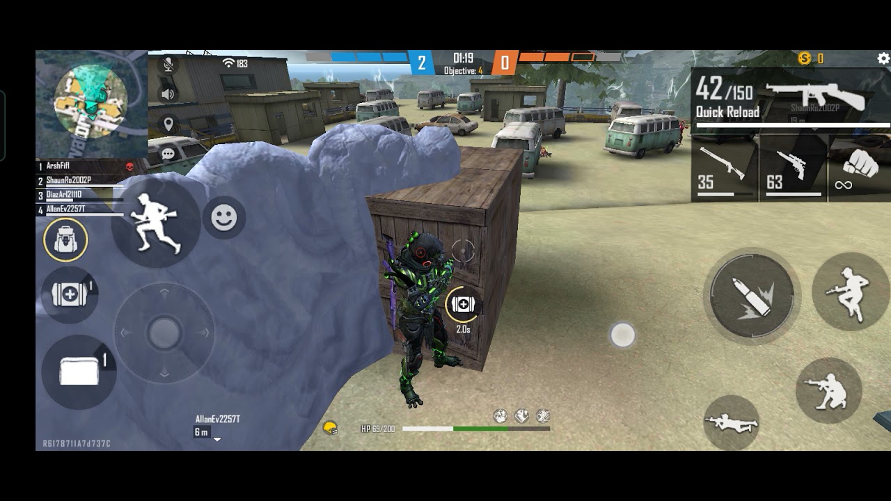 tk Gamer free fire game play - YouTube