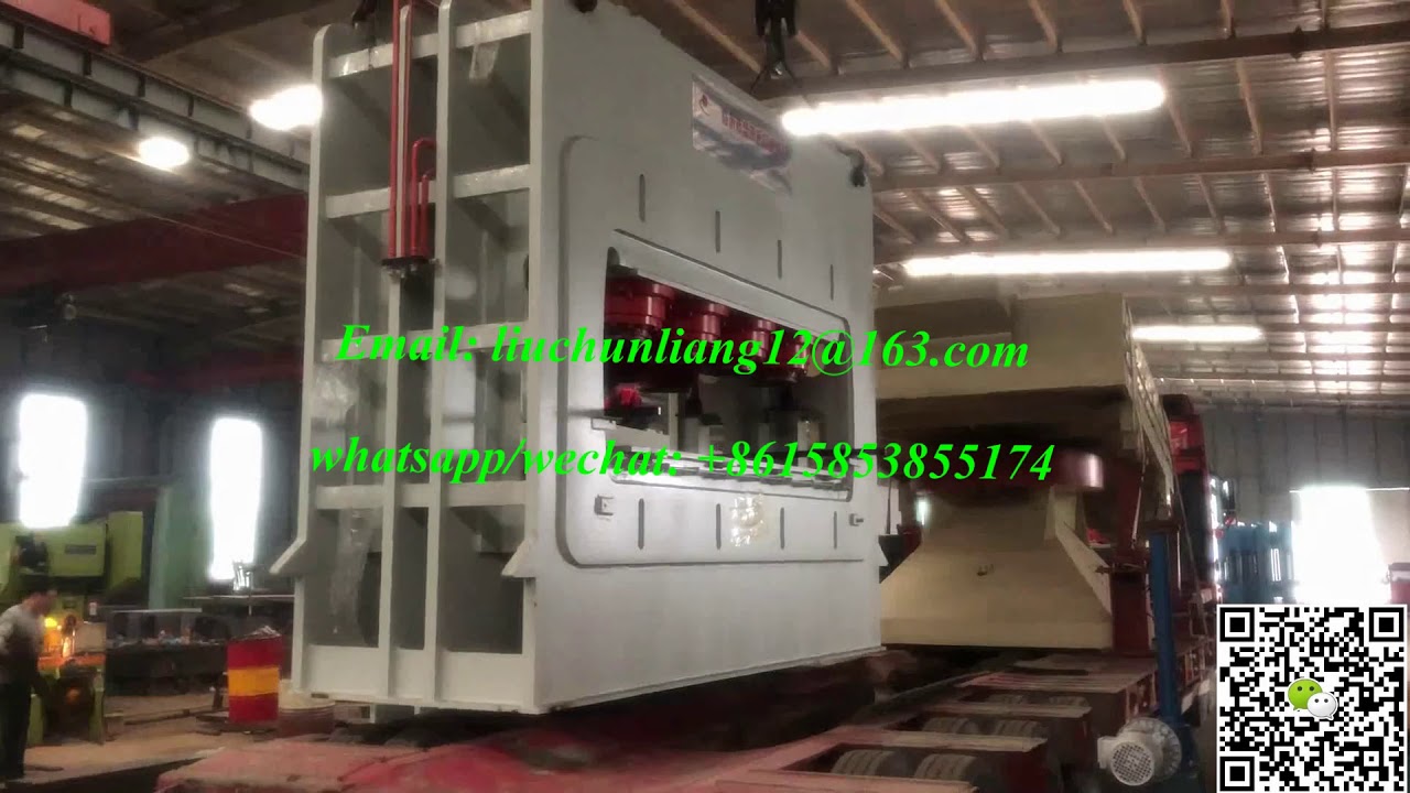 Plywood Veneer Hot Press Machine