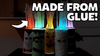 DIY Spooky Decorations - Toilet Roll Monsters!