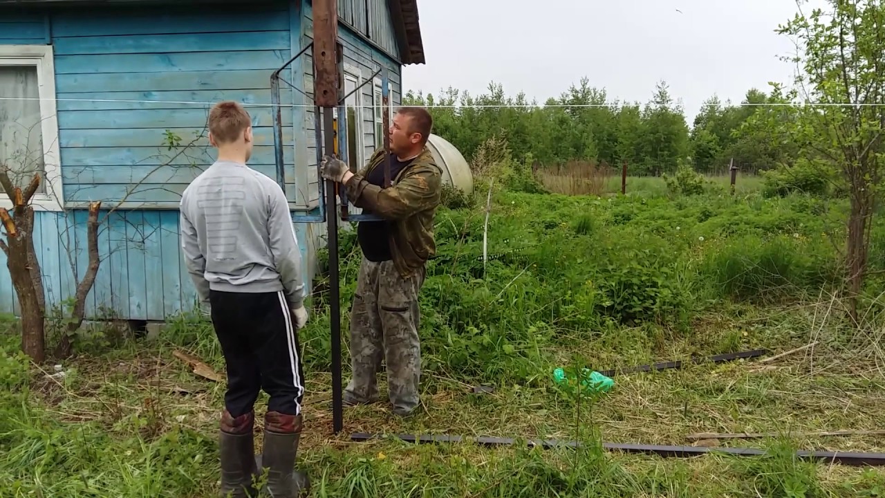 Бабка для забивания столбов