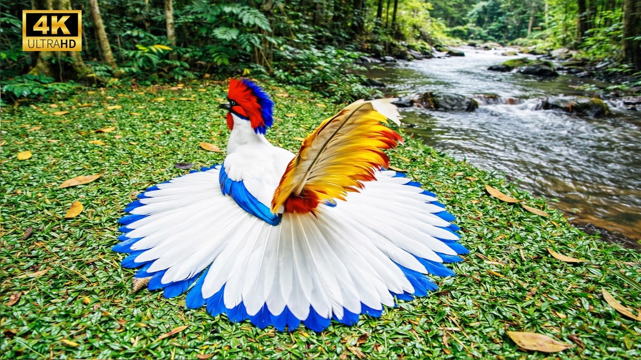 🍃🕊️ Top 50 Most Beautiful, Rare & Strange Birds in the World  Nature 4K ASMR